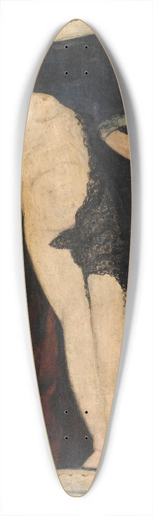Philibert Cockx - Lying Nude 39.3 inch art pintail longboard deck