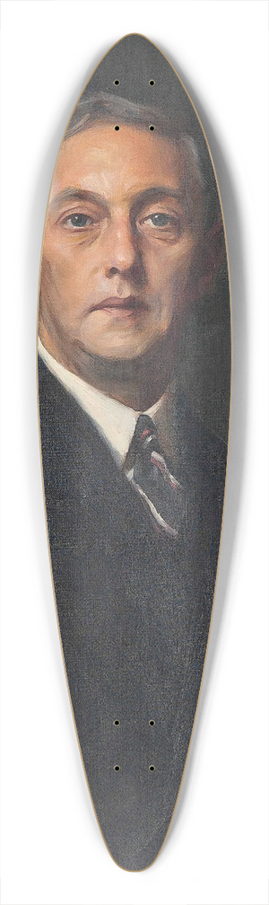 Philip Alexius de Lszl - Portrait of Norman Louis Cappel Esq., 39.3 inch art pintail longboard deck