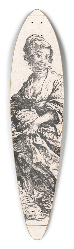 Philip James de Loutherbourg - Deuxime Suite des Figures 39.3 inch art pintail longboard deck
