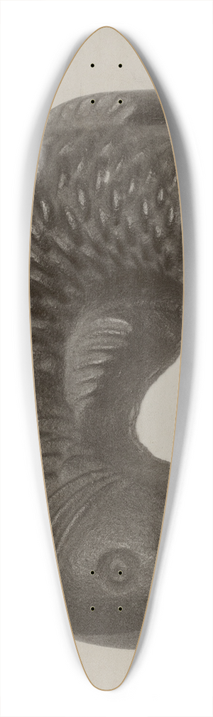 Philip Johnson - Aspic Mold 39.3 inch art pintail longboard deck