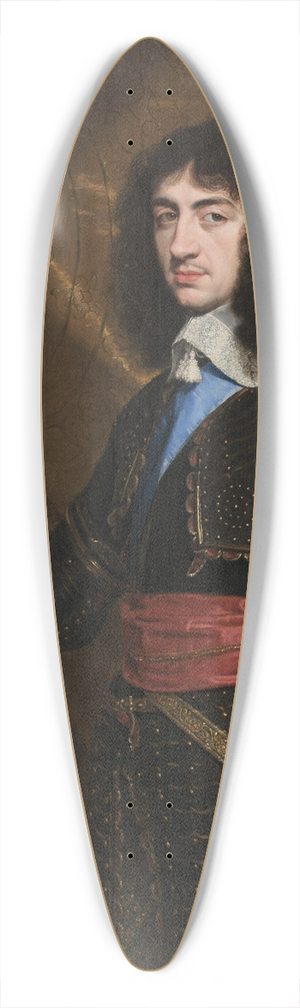 Philippe de Champaigne - Portrait of King Charles II of England 39.3 inch art pintail longboard deck