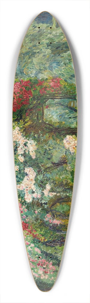 Philipp Franck - Rosenlaube im Richterschen Garten 39.3 inch art pintail longboard deck