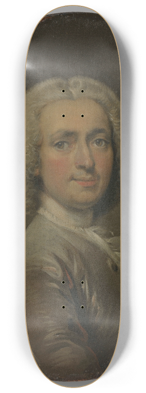 Cornelis Troost - Self-Portrait 8.25 inch art skate deck