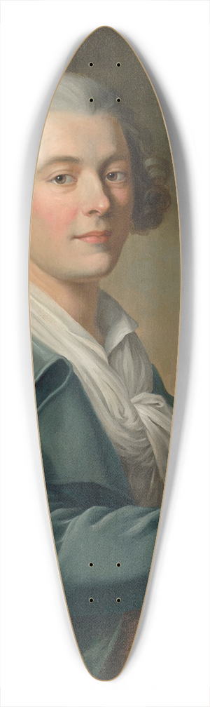 Philipp Friedrich Von Hetsch - Selbstbildnis 39.3 inch art pintail longboard deck