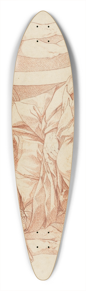 Philipp Jakob Becker - Petrus, sitzend 39.3 inch art pintail longboard deck