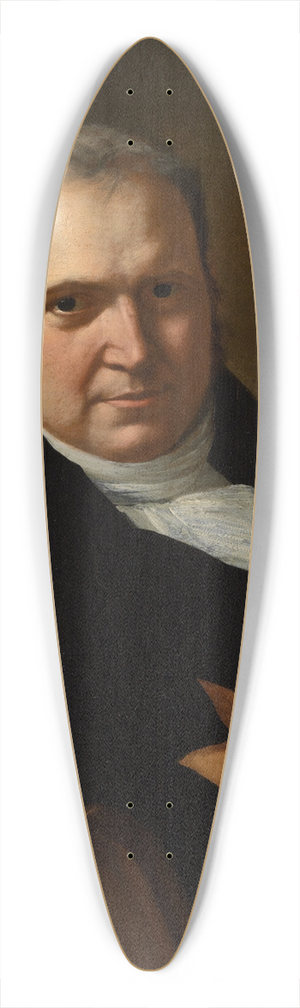 Philipp Jakob Becker - Selbstbildnis 39.3 inch art pintail longboard deck