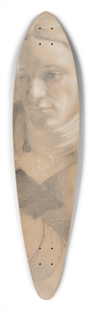Philipp Otto Runge - Bildnis Friedrich Perthes 39.3 inch art pintail longboard deck