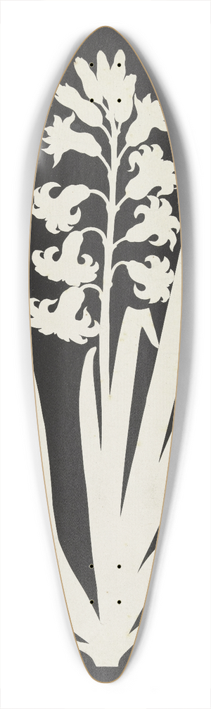 Philipp Otto Runge - Hyacinth 39.3 inch art pintail longboard deck