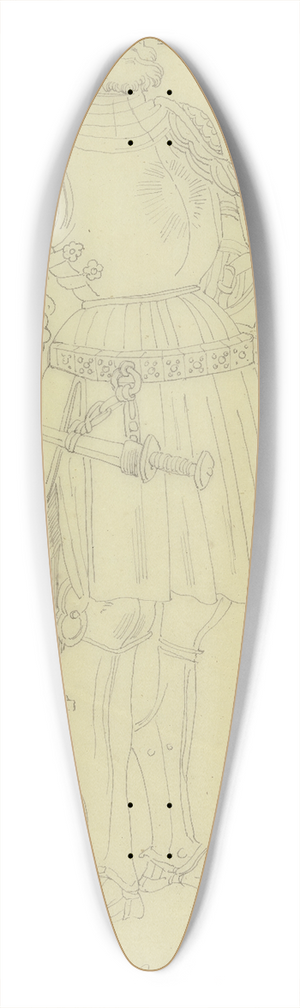 Philipp Winterwerb - Hans Truchse, Landvogt von Schwaben 39.3 inch art pintail longboard deck