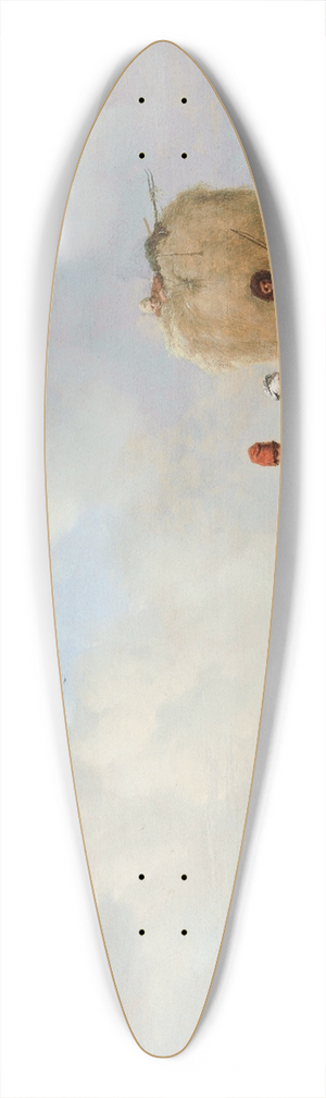 Philips Wouwerman - The Hay Wagon 39.3 inch art pintail longboard deck