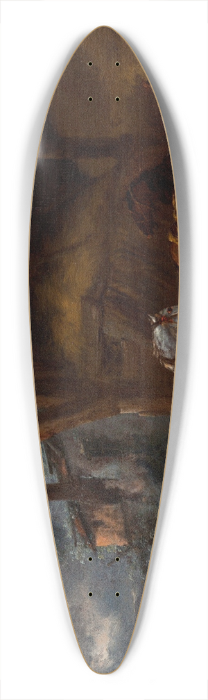 Philips Wouwerman - The stable 39.3 inch art pintail longboard deck