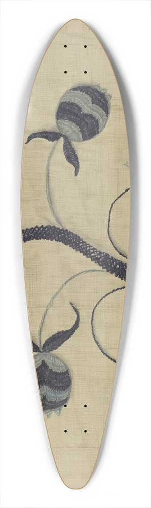 Phyllis Dorr - Bed Hanging 39.3 inch art pintail longboard deck