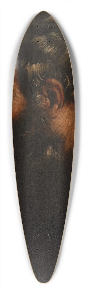 Pier Francesco Mola - Tte dhomme 39.3 inch art pintail longboard deck