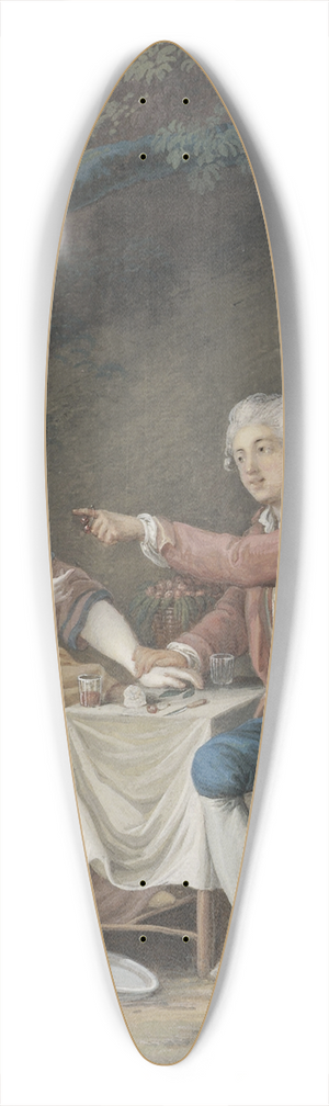 Pierre-Antoine Baudouin - Le Djeuner champtre 39.3 inch art pintail longboard deck