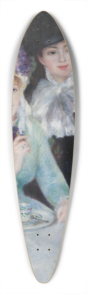 Pierre-Auguste Renoir - After the Luncheon 39.3 inch art pintail longboard deck