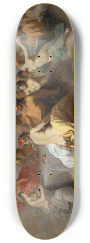 Cornelis Van Poelenburch - Council of The Gods 8.25 inch art skate deck Cornelis Van Poelenburch - Council of The Gods 8.25 inch art skate deck