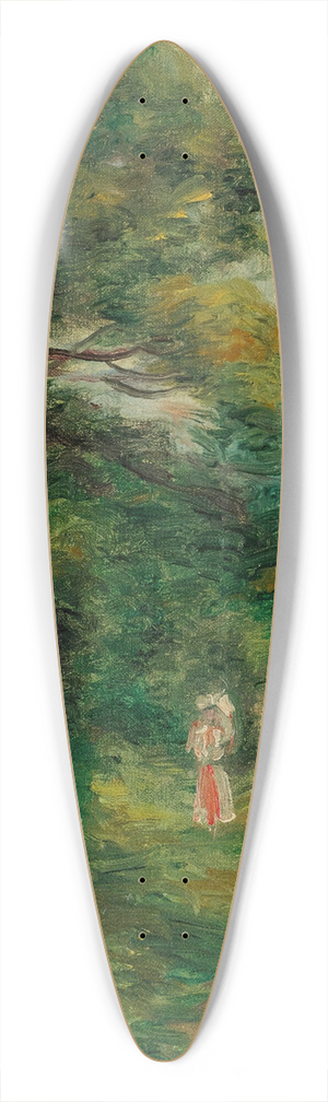 Pierre-Auguste Renoir - Alle Dans Un Bois, Femme Avec Enfant Dans Les Bras 39.3 inch art pintail longboard deck