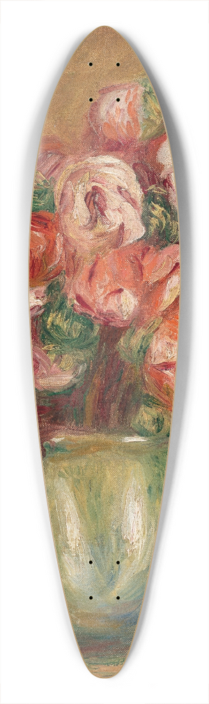 Pierre-Auguste Renoir - Anemones (Anmones) 39.3 inch art pintail longboard deck