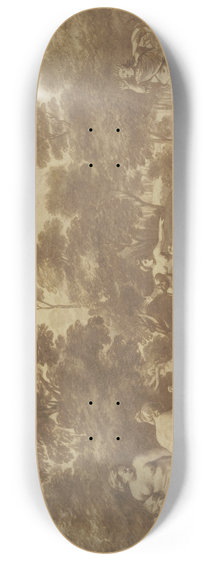 Cornelis Van Poelenburch - Diana and Actaeon 8.25 inch art skate deck Cornelis Van Poelenburch - Diana and Actaeon 8.25 inch art skate deck
