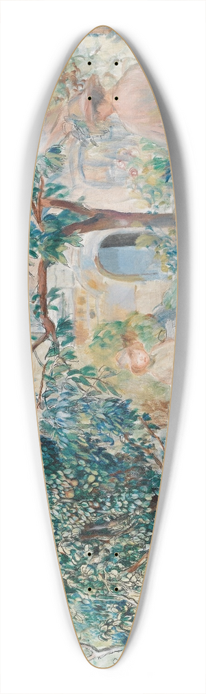 Pierre-Auguste Renoir - AuJardin En Bretagne 39.3 inch art pintail longboard deck