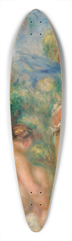Pierre-Auguste Renoir - Bathing women 39.3 inch art pintail longboard deck