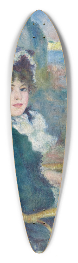 Pierre-Auguste Renoir - By the Seashore 39.3 inch art pintail longboard deck
