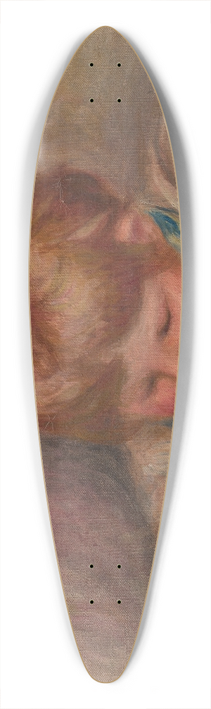 Pierre-Auguste Renoir - Claude Renoir crivant 39.3 inch art pintail longboard deck
