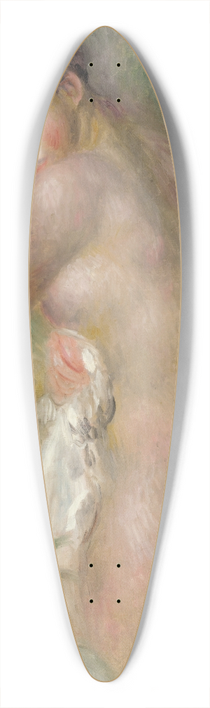 Pierre-Auguste Renoir - La Baigneuse 39.3 inch art pintail longboard deck