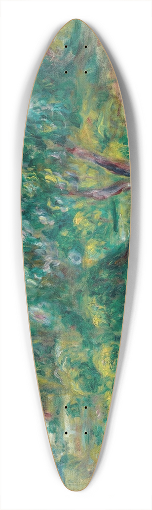 Pierre-Auguste Renoir - Le Bal 39.3 inch art pintail longboard deck