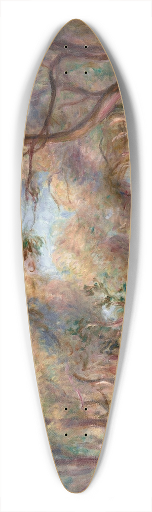 Pierre-Auguste Renoir - Les oliviers  Cagnes 39.3 inch art pintail longboard deck