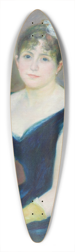 Pierre-Auguste Renoir - Madame Lon Clapisson 39.3 inch art pintail longboard deck