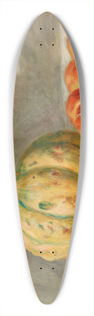 Pierre-Auguste Renoir - Melon et tomates 39.3 inch art pintail longboard deck