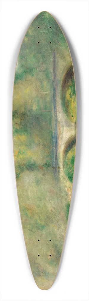 Pierre-Auguste Renoir - Paysage 39.3 inch art pintail longboard deck