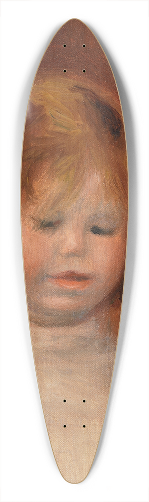 Pierre-Auguste Renoir - Portrait of Jean Renoir (Portrait de Jean Renoir) 39.3 inch art pintail longboard deck