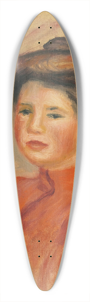 Pierre-Auguste Renoir - Ttes De Femme (Gabrielle) 39.3 inch art pintail longboard deck
