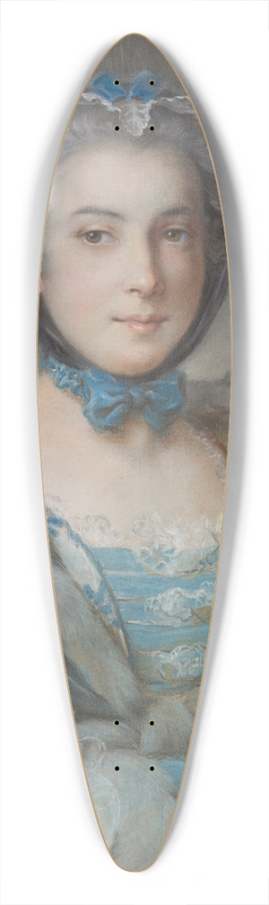 Pierre Bernard - Portrait of A Lady 39.3 inch art pintail longboard deck