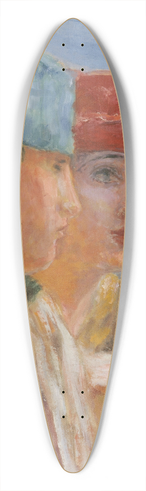Pierre Bonnard - Jeunes filles  la mouette 39.3 inch art pintail longboard deck