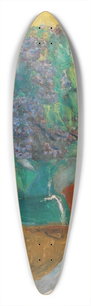 Pierre Bonnard - Lilas Mauve Dans Un Vase De Terre Jaune Et Vert 39.3 inch art pintail longboard deck