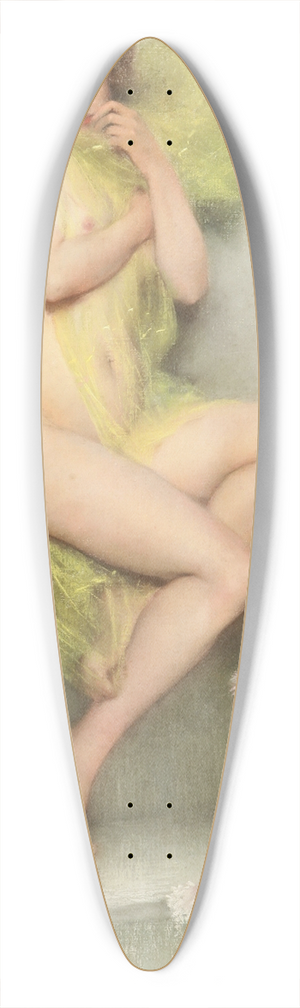 Pierre Carrier-Belleuse - The chill 39.3 inch art pintail longboard deck Pierre Carrier-Belleuse - The chill 39.3 inch art pintail longboard deck