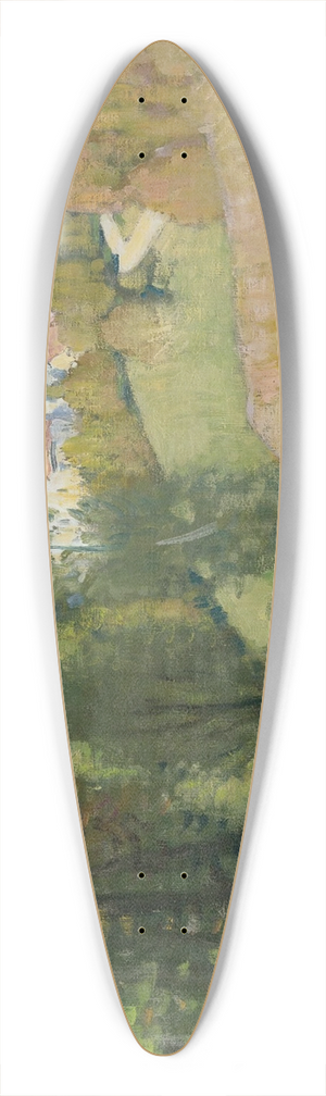 Pierre-Eugne Montzin - Automne 39.3 inch art pintail longboard deck