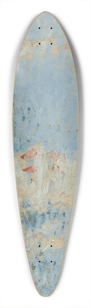 Pierre-Eugne Montzin - Les Voiliers 39.3 inch art pintail longboard deck
