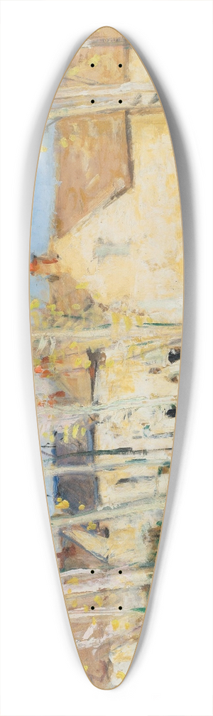 Pierre-Eugne Montzin - Misy Sur Yonne 39.3 inch art pintail longboard deck