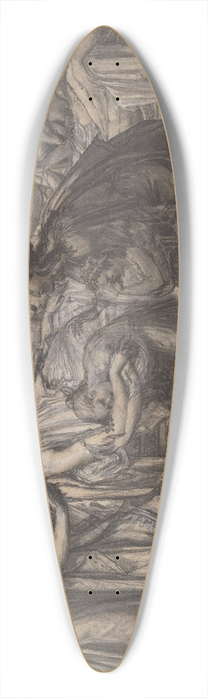 Pierre-Narcisse Gurin - The Death of Alcestis, or The Heroism of Conjugal Love 39.3 inch art pintail longboard deck Pierre-Narcisse Gurin - The Death of Alcestis, or The Heroism of Conjugal Love 39.3 inch art pintail longboard deck