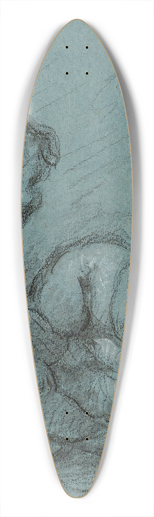Pierre-Paul Prud'hon - Amours couchs 39.3 inch art pintail longboard deck