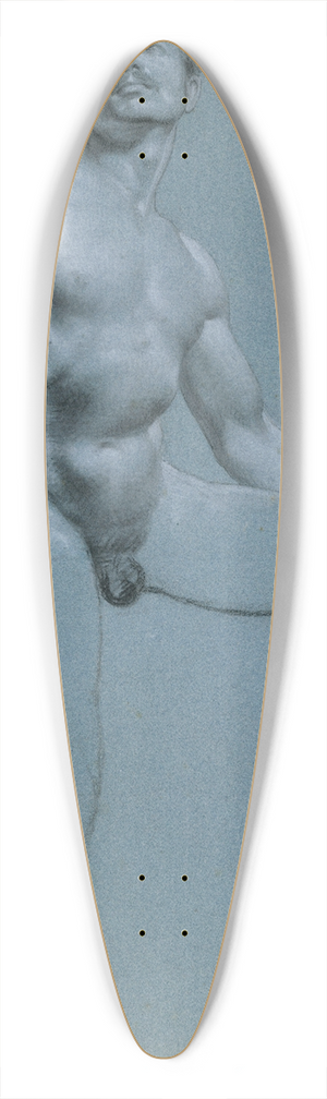 Pierre-Paul Prud'hon - Standing Male Nude 39.3 inch art pintail longboard deck