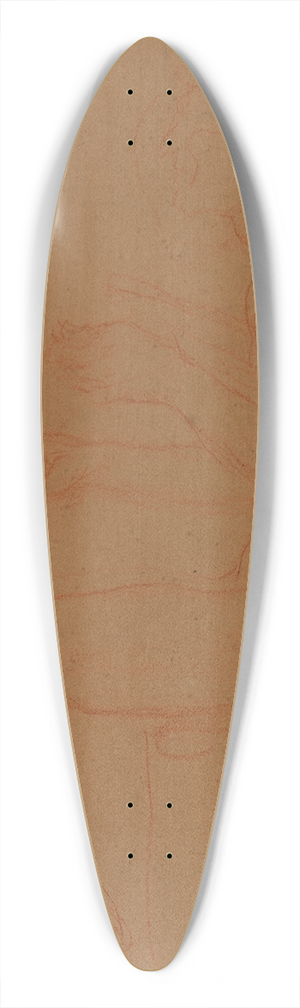 Pierre Puvis de Chavannes - Homme assis, de profil  gauche 39.3 inch art pintail longboard deck