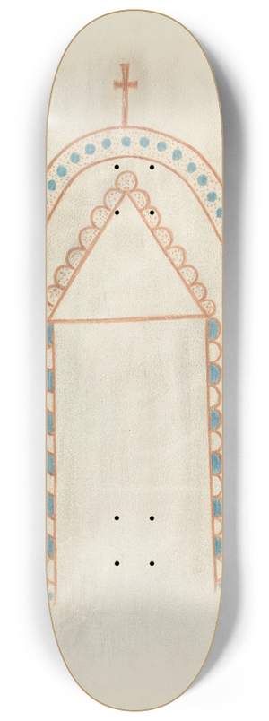 Cornelius Christoffels - Wall Painting 8.25 inch art skate deck