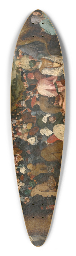 Pieter Brueghel The Younger - Saint John the Baptist Preaching 39.3 inch art pintail longboard deck
