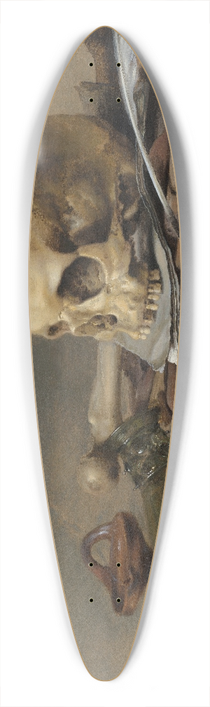 Pieter Claesz - Vanitas Still Life 39.3 inch art pintail longboard deck