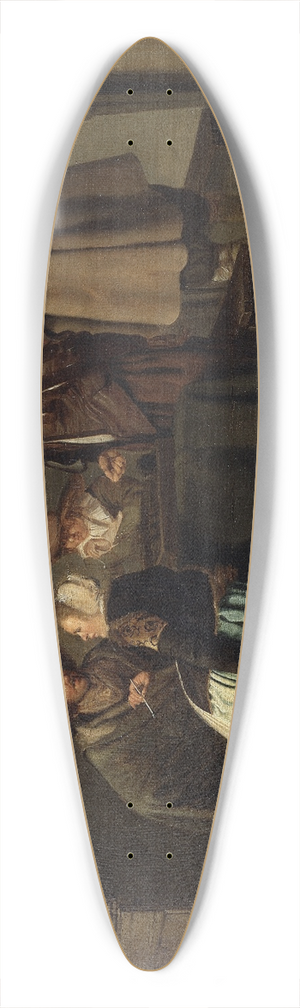 Pieter Codde - A Conversation 39.3 inch art pintail longboard deck